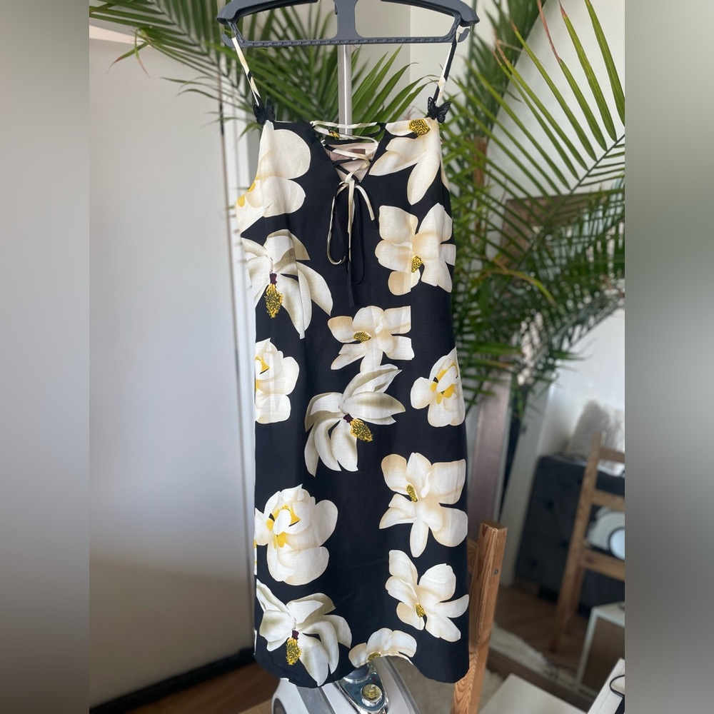 Joe and Joy Floral Print Midi Dress Size Small - Picture 3 of 8